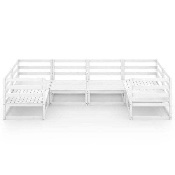 vidaXL 6-osainen Puutarhasohvasarja t&auml;ysi m&auml;nty