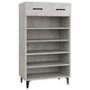 vidaXL Kenk&auml;kaappi betoninharmaa 60x35x105 cm tekninen puu