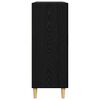 vidaXL Sivup&ouml;yt&auml; Musta tammi 34 x 69.5 x 90 cm Tekninen puu