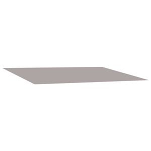 vidaXL Markiisin vaihtokangas Vaaleanharmaa 300 x 250 cm Polyesteri