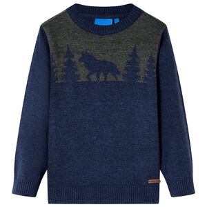 Lasten neulepaita laivastonsininen 92