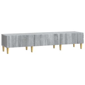 vidaXL TV-kaappi Harmaa sonoma 147 x 34,5 x 30 cm Tekninen puu