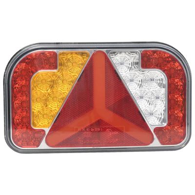 vidaXL Perävaunuvalot 2 kpl punainen 24x5x14,5 cm 12V LED polttimo