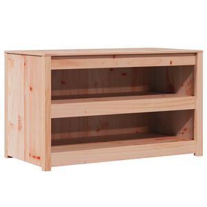 vidaXL Keitti&ouml;kaappi Ruskea tammi 106 x 55 x 64 cm Massiivinen m&auml;nty