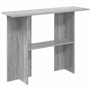 vidaXL Konsolip&ouml;yt&auml; Harmaa sonoma 100 x 30 x 75 cm Tekninen puu