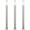 vidaXL Pollarivalaisimet 3 kpl 110 cm ruostumaton ter&auml;s IP44