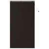 vidaXL Venezia-verho Tumma ruskea 125 x 250 cm 35 mm