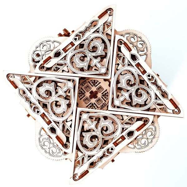 425880 WOODEN CITY Wooden Scale Model Kit Mystery Box