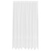 vidaXL Verkkoverho verhoilla Valkoinen 220 x 200 cm Polyesteri