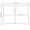 vidaXL Aurinkopurje Oxford-kangas suorakaide 2x3,5 m beige