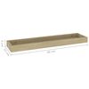 vidaXL Loggia sein&auml;hyllyt 2 kpl tammi 60x15x4 cm MDF