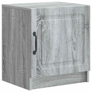 vidaXL Y&ouml;p&ouml;yt&auml;kaappi Harmaa sonoma 43 x 34,5 x 47 cm Tekninen puu