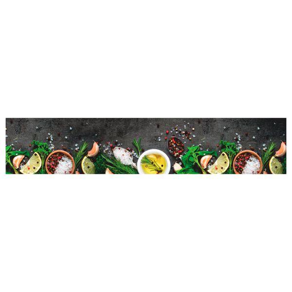 vidaXL Keitti&ouml;n pest&auml;v&auml; matto mausteet 60x300 cm sametti