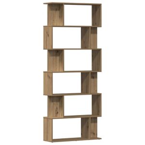 vidaXL Kirjakaappi artesaani tammi 80x24x192 cm tekninen puu