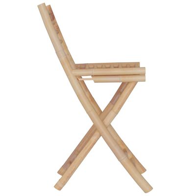 vidaXL 3-osainen Baarisarja bambu