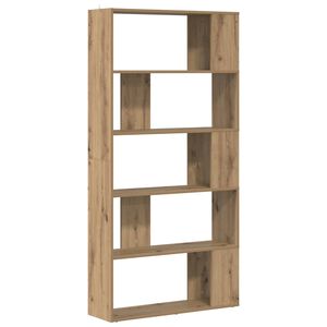 vidaXL Kirjahylly 80 x 24 x 159 cm Tekninen puu Artisan tammi