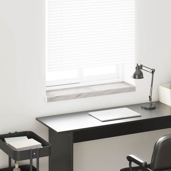 vidaXL Ikkunakynnys Marmoriteksti -enure 80 x 20 x 4,5 cm