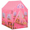 vidaXL Lasten leikkiteltta pinkki 69x94x104 cm