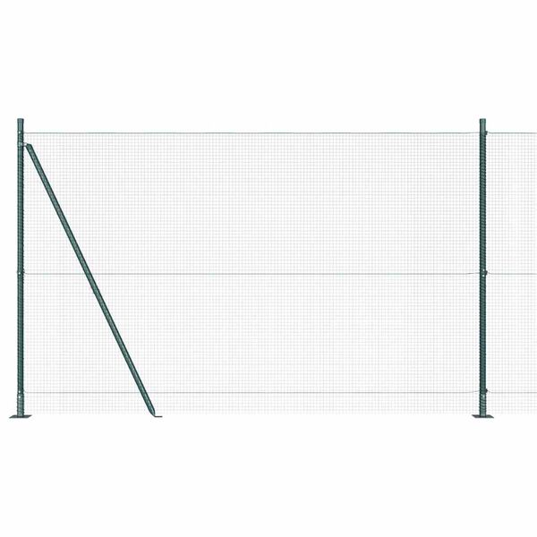 vidaXL Aitalatu Vihre&auml; 25 x 1,5 m (16 x 16 mm verkko) Ter&auml;s ja PVC