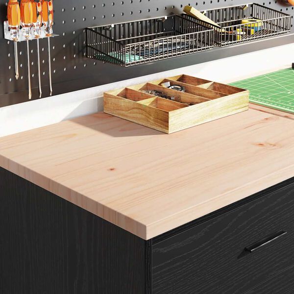 vidaXL Autotallin säilytyskaappi musta 60x51x85 cm täysi mänty