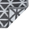 vidaXL Ulkomatto ARAKIL Musta 190x290 cm PP