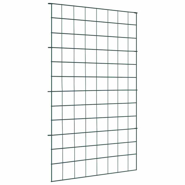 vidaXL Lammikkoaitasarja 8 pcs Vihre&auml; 50 x 80 cm Ter&auml;s