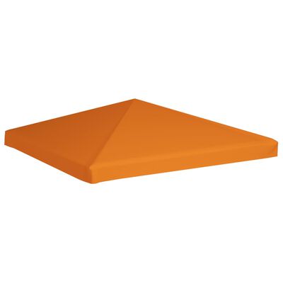 vidaXL Huvimajan katto 310 g / m² 3x3 m oranssi