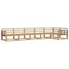 vidaXL Ulkosohvakokoelma 6 pcs valkoinen 406 x 168,5 x 73 cm