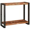 vidaXL Konsolip&ouml;yt&auml; 90 x 33 x 75 cm Kierr&auml;tetty massiivinen puu