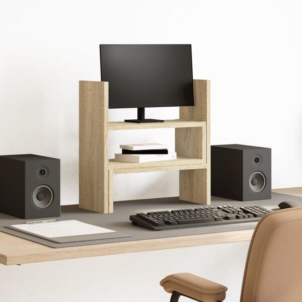 vidaXL P&ouml;yt&auml;j&auml;rjest&auml;j&auml; s&auml;&auml;dett&auml;v&auml; Sonoma 40x17x41 cm tekninen puu