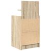 vidaXL y&ouml;p&ouml;yt&auml;kaapit 2 laatikkoa 2 kpl sonoma-tammi 38x34x80 cm