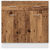 vidaXL Laatikkokaappi alaosassa "Lyon" vanha puu 80x46x81,5 cm tekninen puu