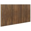 vidaXL S&auml;ngynp&auml;&auml;ty ruskea tammi 160x1,5x80 cm tekninen puu