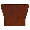 vidaXL Tulisija Ruskea 40 x 40 x 35 cm Kulunut Ter&auml;s
