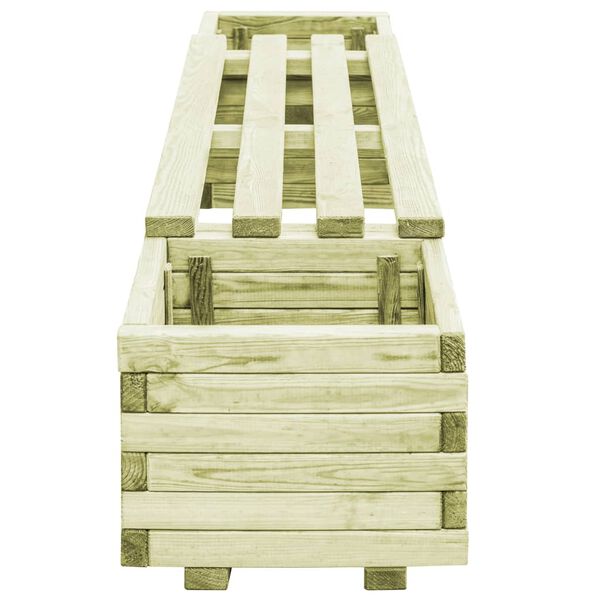 vidaXL Kukkalaatikko kyllästetty mänty