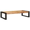 vidaXL Kylpyhuoneshelf Ruskea 100 x 50 x 23 cm Kovan karkean mangopuun