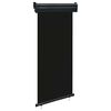 vidaXL Parvekkeen sivumarkiisi 85x250 cm musta