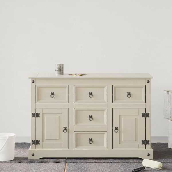 vidaXL Huonekalumaali Ruskea 10 x 10 x 12 cm Sein&auml;taideteos