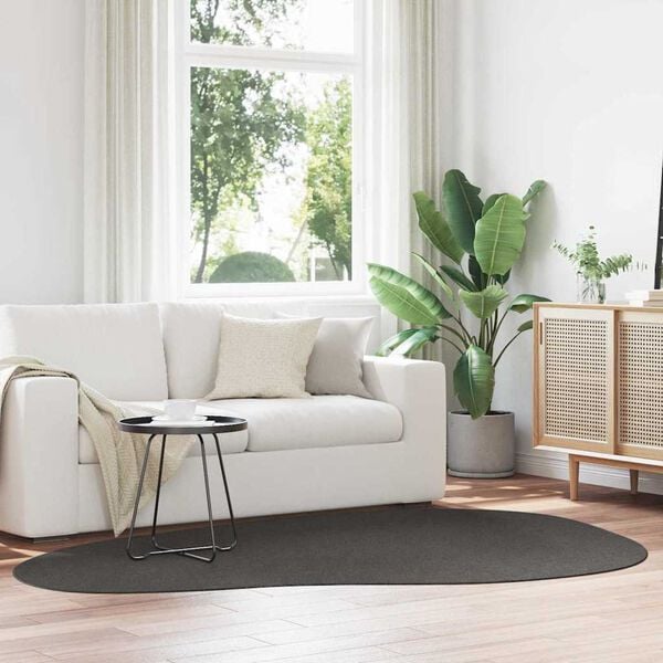 vidaXL Matto HUARTE Antrasiitti 160 x 230 cm Polyesteri