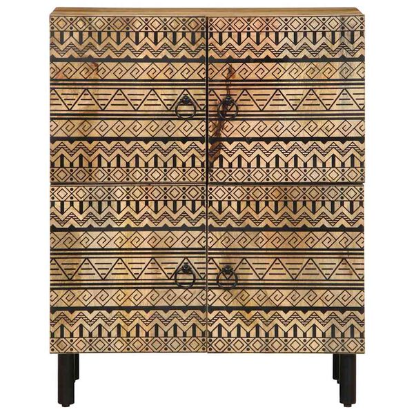 vidaXL Senkki 60x33,5x75 cm t&auml;ysi karkea mangopuu