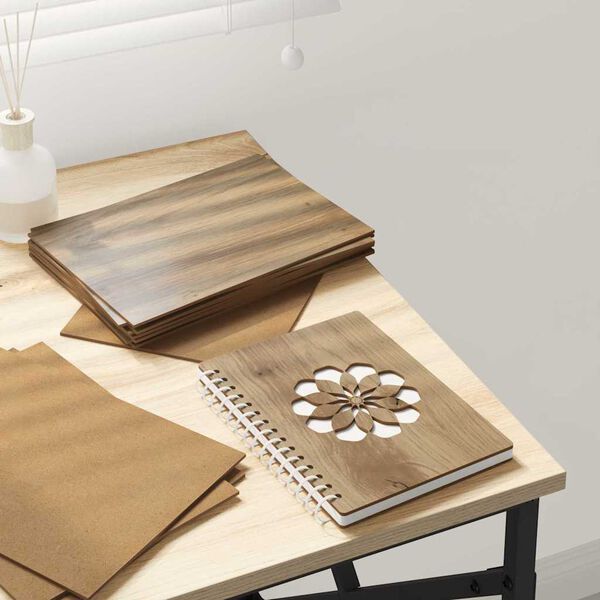 vidaXL Dekoripaneelit 150 pcs Artisan tammi 15 x 21 x 0.27 cm