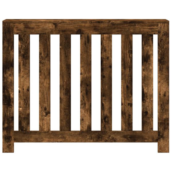 vidaXL L&auml;mp&ouml;patterin suoja savutammi 104x20x82 cm tekninen puu