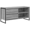 vidaXL TV-kaappi 100 x 36 x 49,5 cm Harmaa Sonoma Tekninen puu