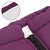 vidaXL Koiran Takki Violetti L44 Fleece ja polyesteri