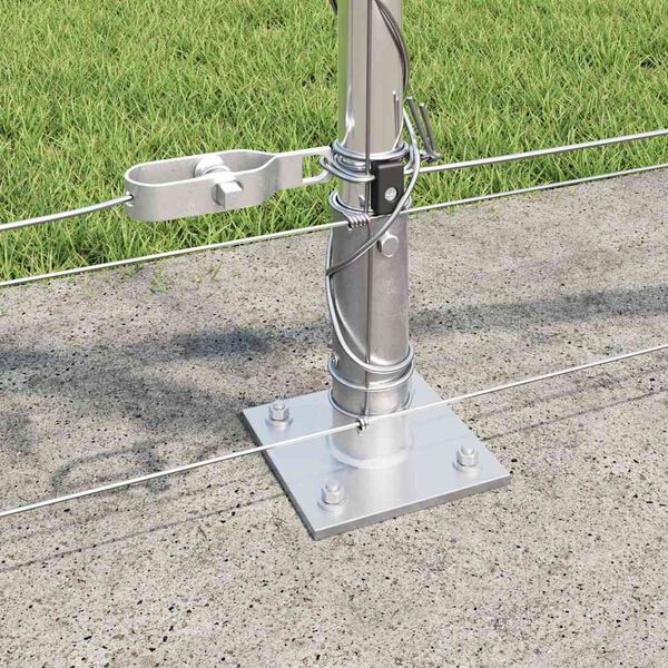 vidaXL Aitalatu Galvanoitu 50 x 0,8 m Ter&auml;s