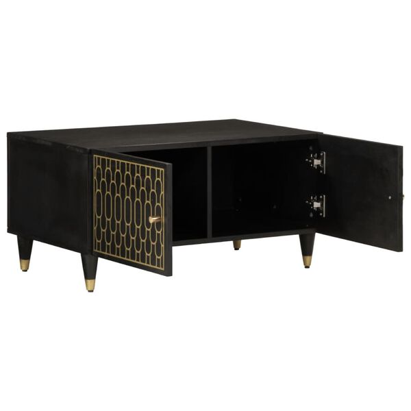 vidaXL Sohvapöytä 80x50x40 cm täysi mangopuu