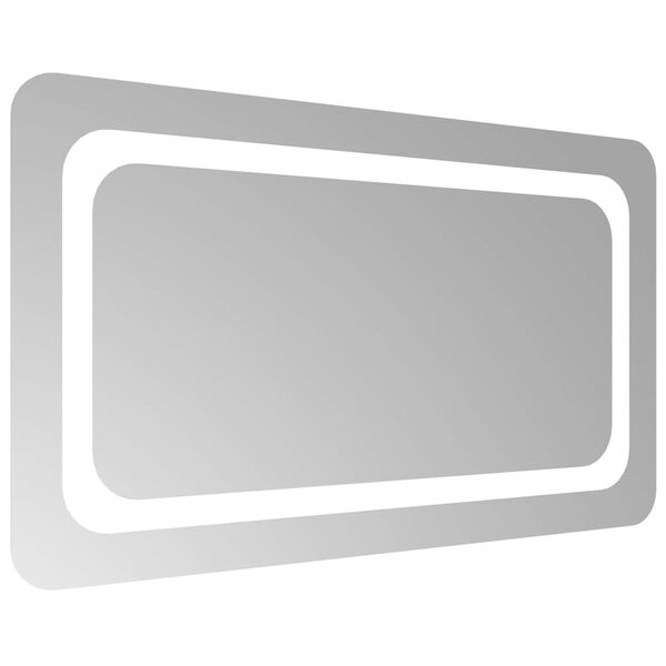vidaXL Kylpyhuoneen LED-peili 70x40 cm