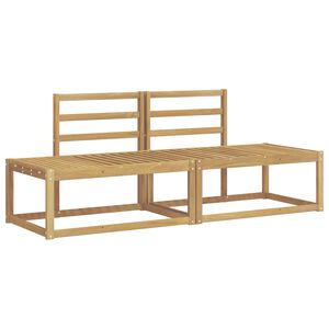vidaXL Ulkosohvakokoelma 2 pcs valkoinen 182,5 x 63 x 73 cm
