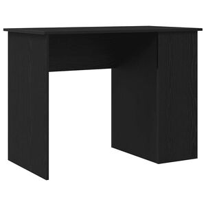 vidaXL Ty&ouml;p&ouml;yt&auml; musta tammi 100x55x75 cm tekninen puu