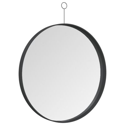 vidaXL Riippuva peili koukulla 50 cm musta